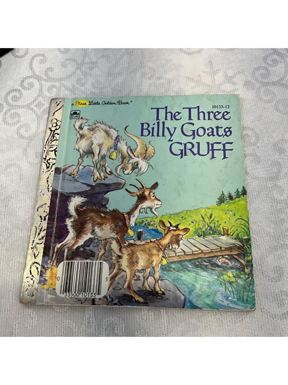 The Three Billy Goats Gruff First Little Golden Book 1982 Illustrated By Lilian